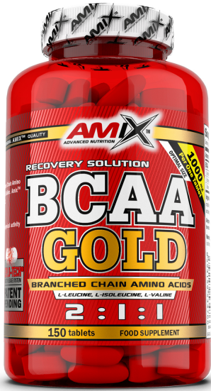 Αμινοξέα διακλαδισμένης αλυσίδας BCAA Amix Gold 150 δισκία