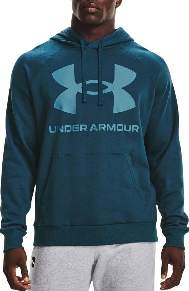 Φούτερ-Jacket με κουκούλα Under Armour UA Rival Fleece Big Logo HD