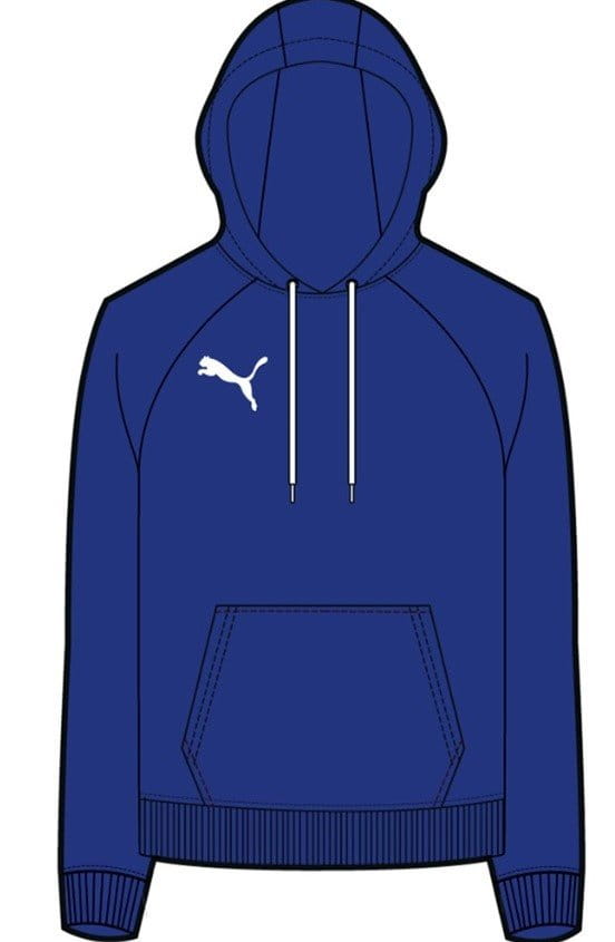 Φούτερ-Jacket με κουκούλα Puma BBall Blank Hoodie