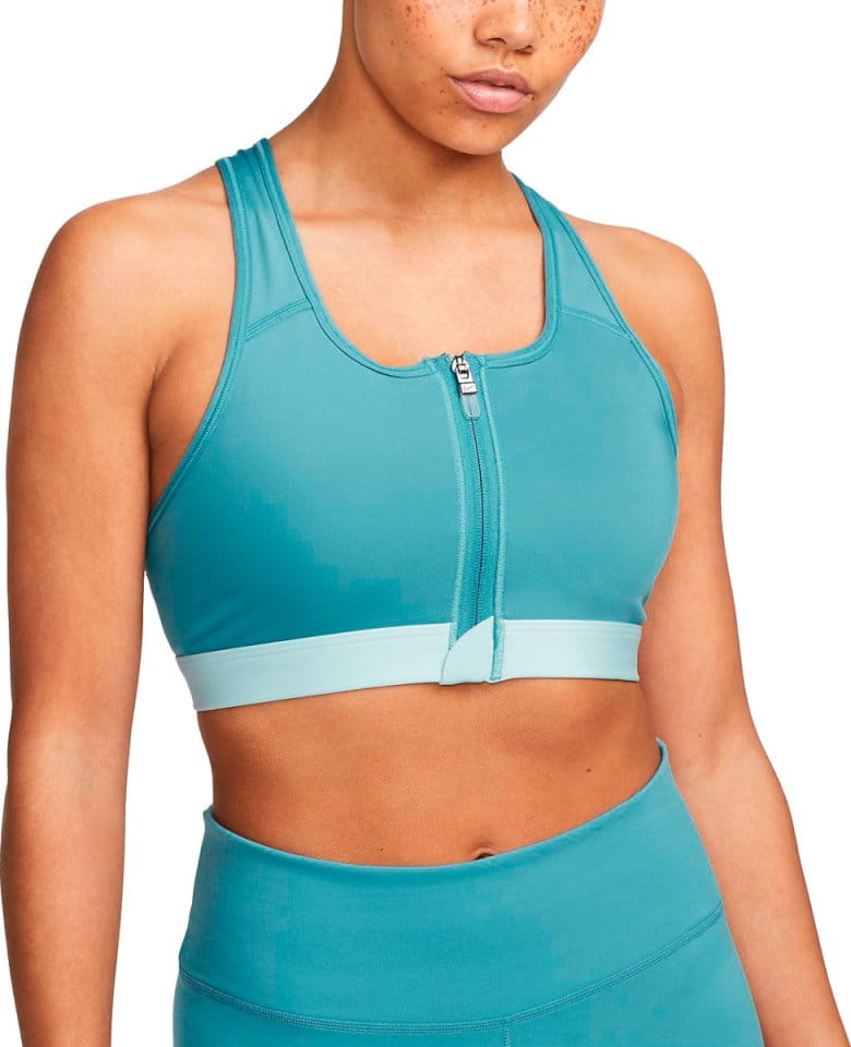 Στηθόδεσμος Nike Swoosh Women’s Medium-Support Padded Zip-Front Sports Bra