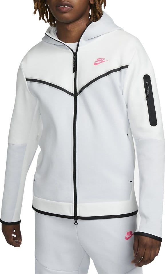 Φούτερ-Jacket με κουκούλα Nike M NSW TCH FLC HOODIE S FZ WR