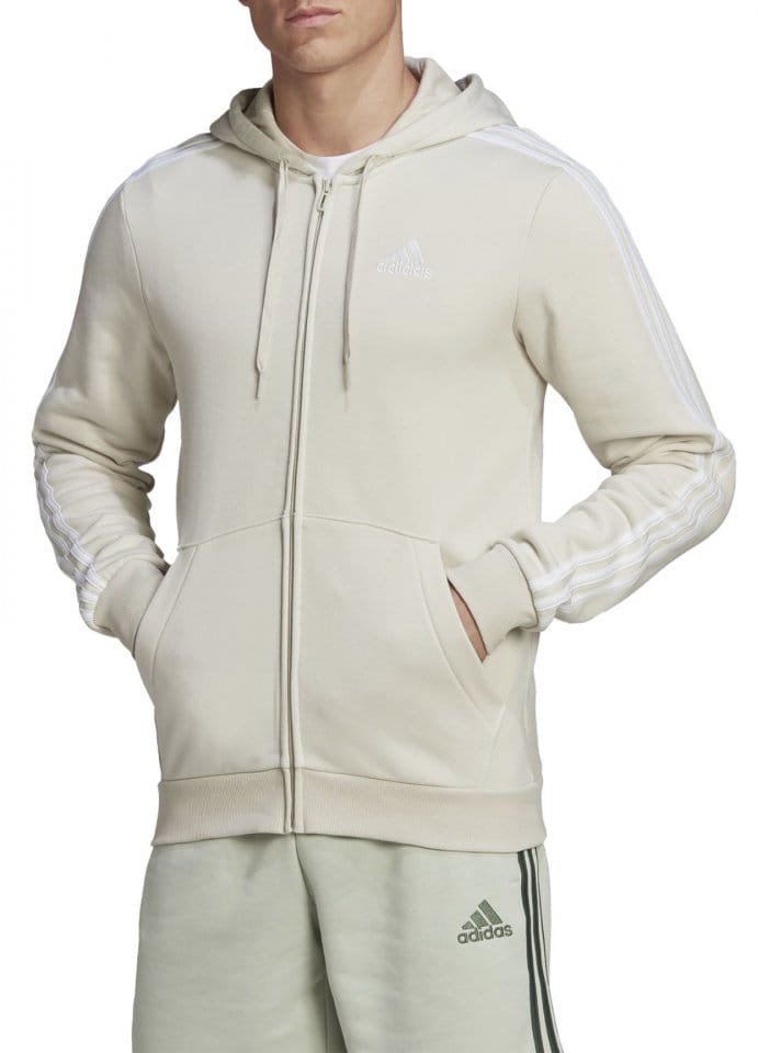 Φούτερ-Jacket με κουκούλα adidas Sportswear Essentials Fleece 3-Stripes