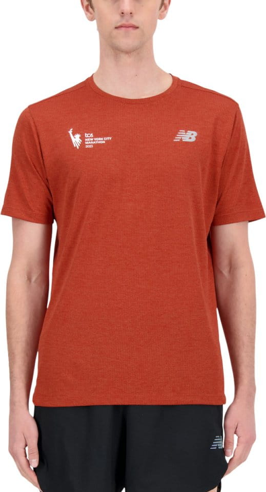 T-shirt New Balance NYC Marathon Impact Run Short Sleeve