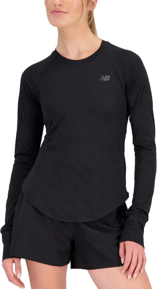 Μακρυμάνικη μπλούζα New Balance Q Speed Jacquard Long Sleeve